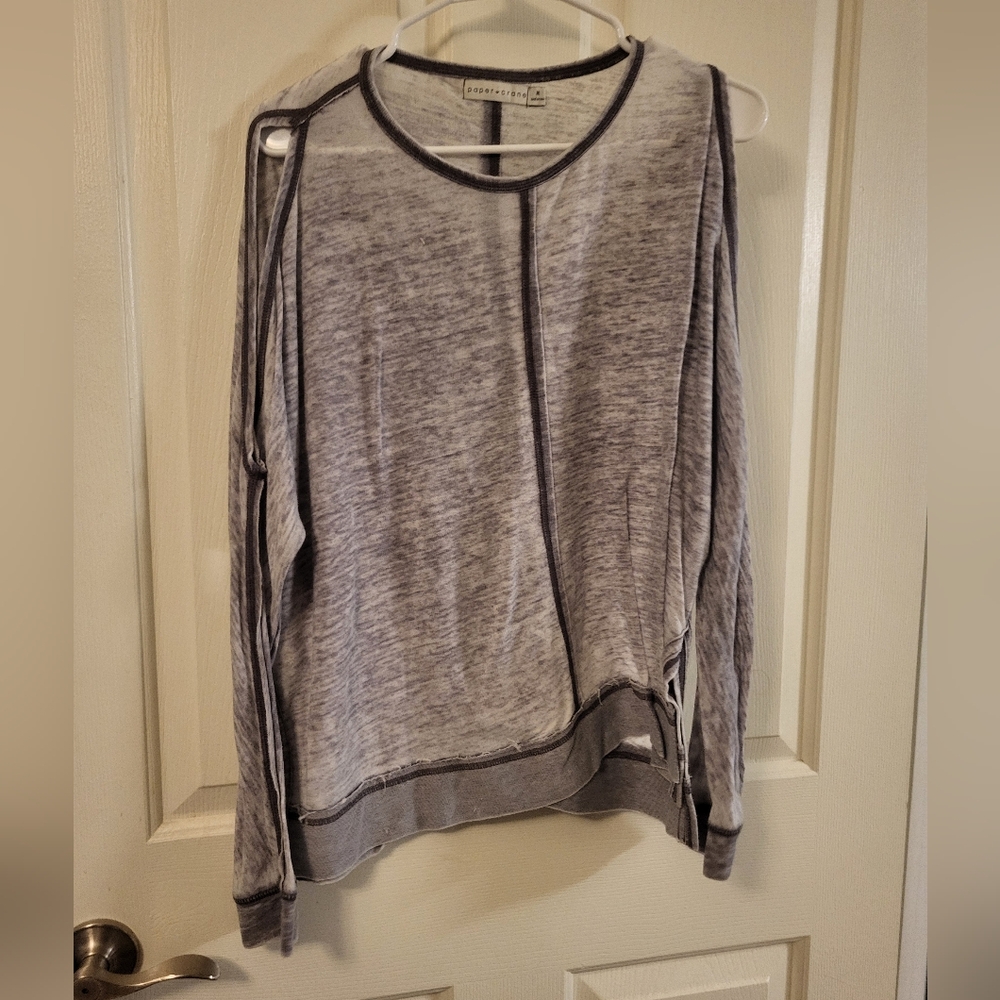 Off the shoulder long sleeve